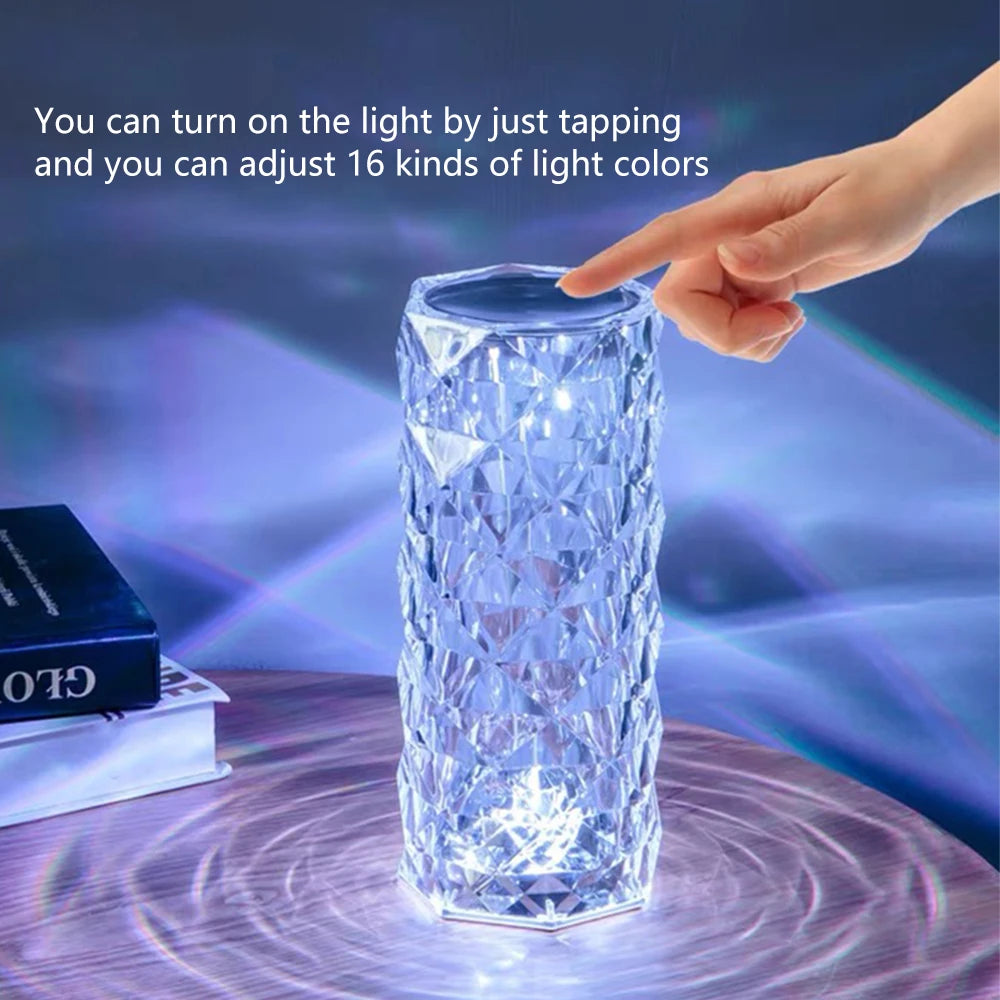 Crystal Aurora Lamp