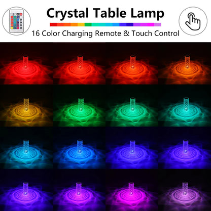 Crystal Aurora Lamp